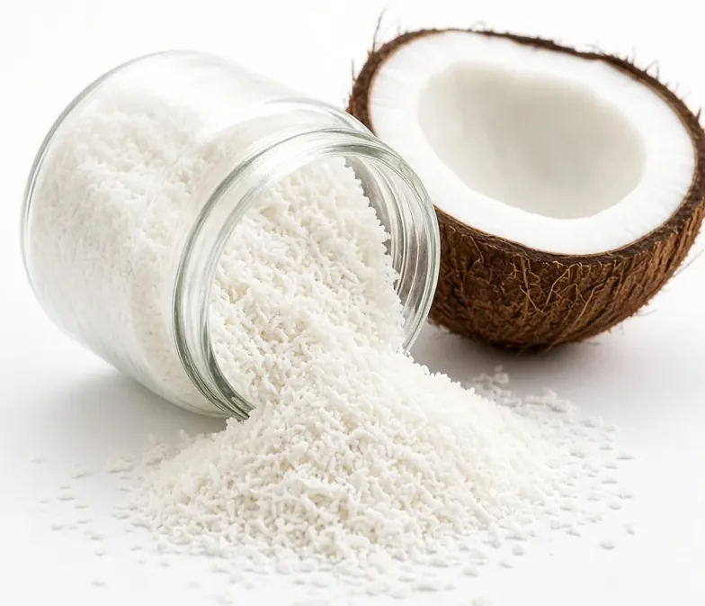 Organic low-fat desiccated coconut